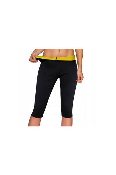 CAPRİ Pantaloni scurti, de slabit si modelare corporala din neopren fitness, ...