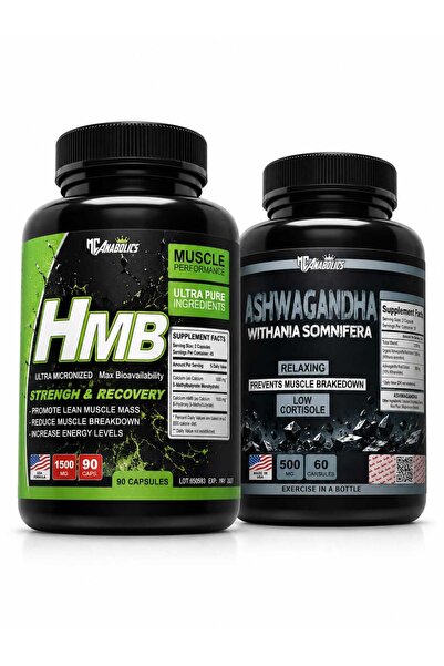 HMB + Ashwa*gandha 2 li Kombin Paketi
