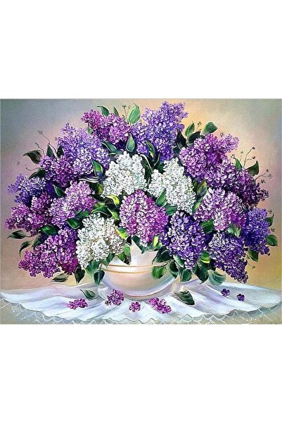 iğne izi Hi Stone 5D Diamond Bead Stone Embroidery Mosaic Tapestry Kit 50X65C...