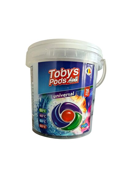 Toby's Pods 4in1 Κάψουλες απορρυπαντικού Toby's Pods 20 τεμάχια/21γρ.