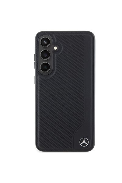 Mercedes Benz Husă MagSafe din piele cu model în relief Mercedes-Benz pentru ...