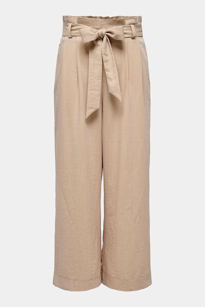 ONLY Pantaloni de damă din material textil 15269628 Bej
