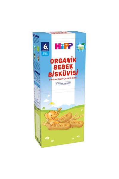 Hipp ORGANİK BEBEK BİSKÜVİSİ 180 GR *3'LÜ