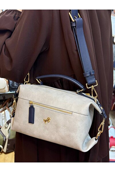 Miami Polo Club Women's Multi-Compartment Soft Leather Look Hand Shoulder Bag
