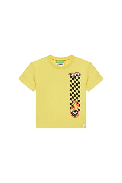 United Colors of Benetton Tricou băieți 3I1XG10I3 Verde