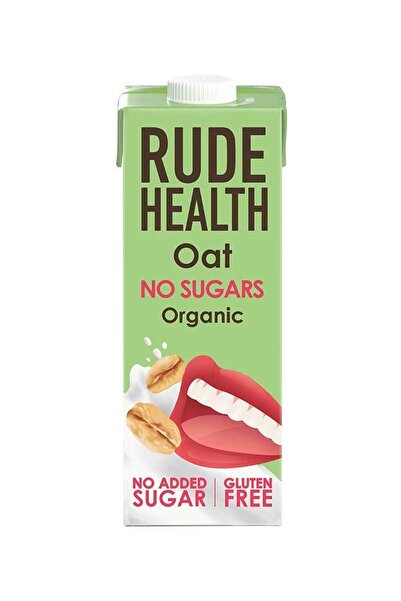 Rude Health مشروب الشوفان العضوي بدون سكر 6 × 1 لتر