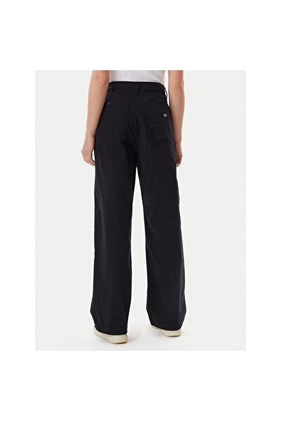 Vans Pantaloni de damă din material textil VN000HGJBLK1 Negru