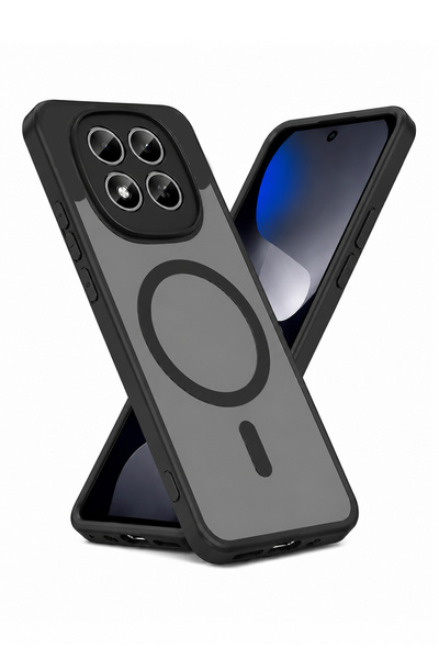 Nezih Case Redmi Note 15 Pro 5G Uyumlu Magsafe Sarj Destekli Mat Görünümlü Şı...