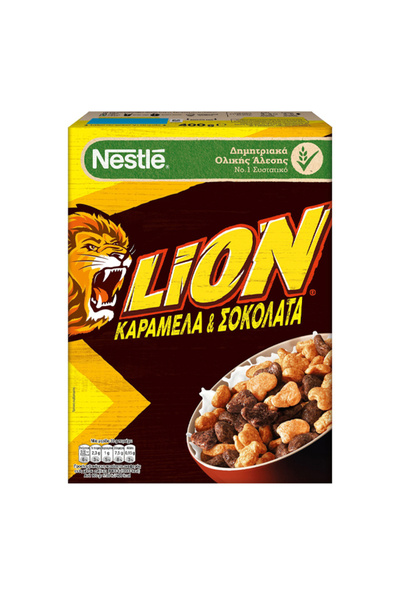 Nestle LION 400gr. - (ΣΟΚΟΛΑΤΑ ΚΑΙ ΚΑΡΑΜΕΛΑ)
