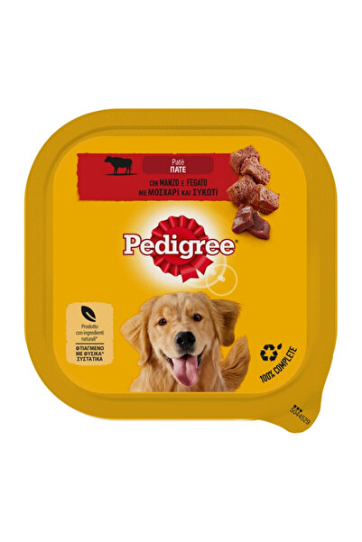 Pedigree ΣΚΥΛΟΤΡΟΦΗ ΠΑΤΕ 300gr. - (ΜΟΣΧΑΡΙ ΚΑΙ ΣΥΚΩΤΙ)