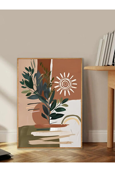 woodsia One Piece Wooden Framed Painting Tek_0271