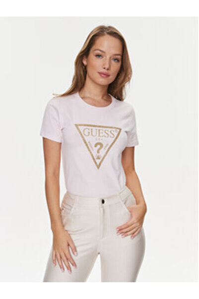 Guess Tricou de damă W4RI69J1314 Roz