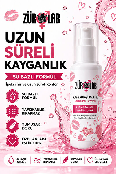 Züro Lab Bitkisel kayganlastirici cilek aromali