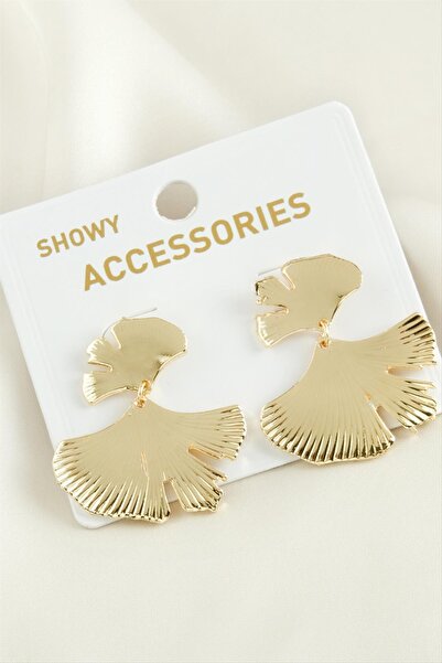 ZERO LAND Ilkestor Flower Tr (215503) Metal Earrings-Yellow