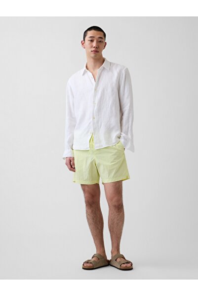 GAP Erkek Sarı 6" Relaxed Mayo