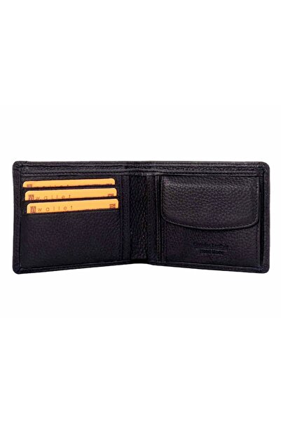 DÖNMEZLER LİSANS Men's Wallet Leather Black