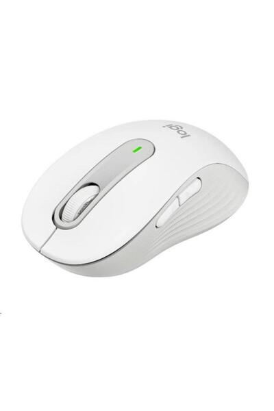logitech Mouse wireless mare Signature M650, alb-crem