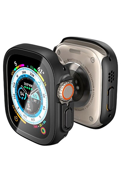 Spigen Carcasă pentru Apple Watch Ultra 1 2 49 mm, subțire, protecție 360, fă...
