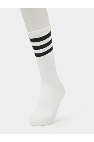 Styli Kids Unisex Striped Cotton Blend Socks