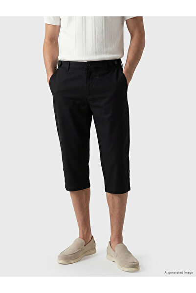 LC Waikiki Standard Fit Linen Blend Men's Shorts for Style Enthusiasts from U...