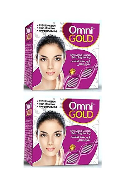 Omni Gold Gold Anti-Marks Cream Extra Brightening Cream - 2x30g