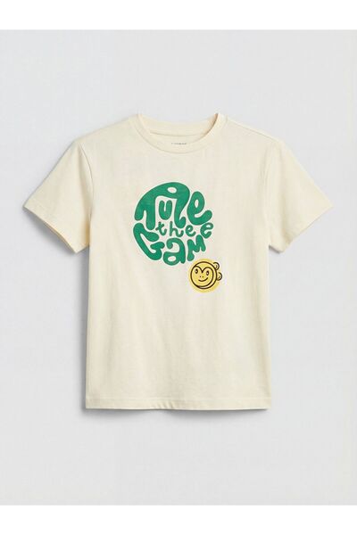 LC Waikiki Short Sleeve Printed Boys' T-Shirt