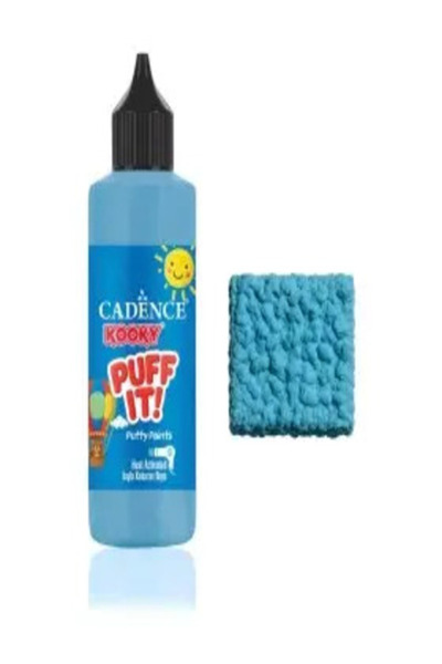 Cadence KB09 Turkuaz Kooky Puff It Kabaran Boya 90ML