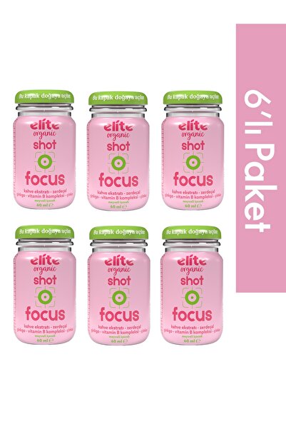 Elite Naturel 6'lı Focus Shot 60 ml