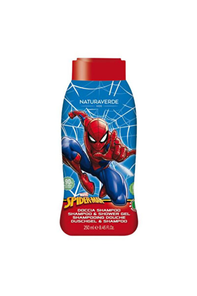 Naturaverde Sampon si Gel de Dus pentru Copii cu Ovaz - Kids Spiderman Shampo...