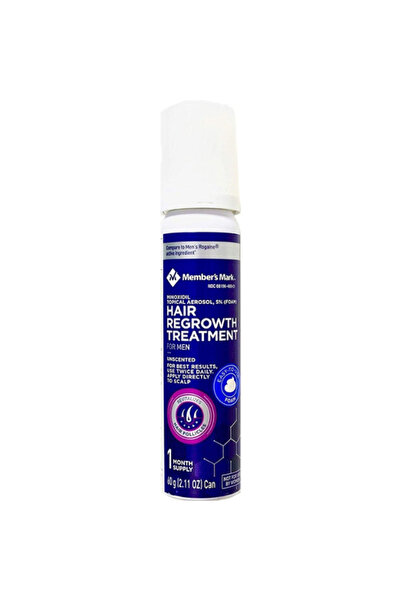 Members Mark 1x Member's Mark 60ml Spumă cu Minoxidil 5%, Tratament împotriva...