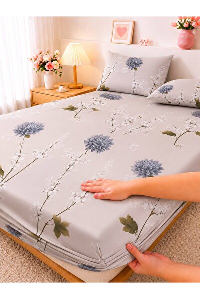 Always Cotton Elastic Sheet Set with Pillows (Choose Size)