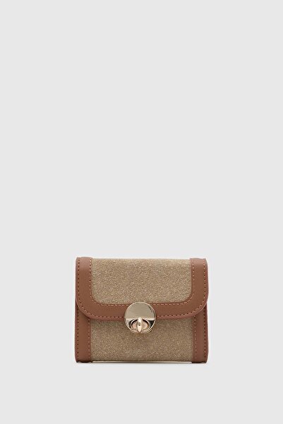 Shule Bags محفظة نسائية من مارين سويت باللون البيج