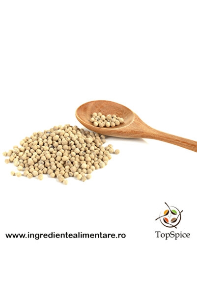 TOP SPICE Piper alb boabe 1 kg