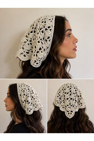 Passionis Jewelry Women's Knitted Bandana Summer Bandana Beach Hair Accessory...