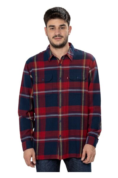 Levi's ® Jackson Worker Πουκάμισο 19573-0191 - Rhythmic Red - xl