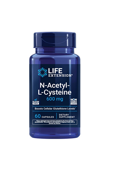 Life Extension Amino Acid N-Acetyl-L-Cysteine (NA.C), Respiratory, Liver Heal...