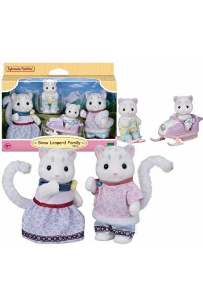 SYLVANIAN FAMILIES Familia de leopardi de zăpadă Sylvanian 05814