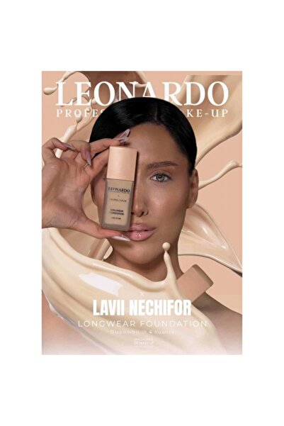 LEONARDO x Lavii Nechifor Foundation, 20 Nuanță Neutru Deschis, 30 ml