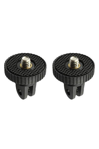 Choice6 2 PCS Plastics Aluminum Alloy 1/4"-20 Screw Adapter Universal Action ...