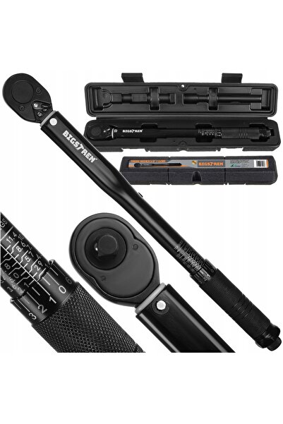 Bigstren Cheie dinamometrică 3/8 " 7-112 Nm cu carcasă de blocare și certificat