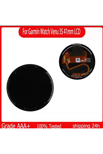 Choice شاشة عرض LCD مقاس 41 ملم لساعة VENU 3S الذكية بدون إطار
