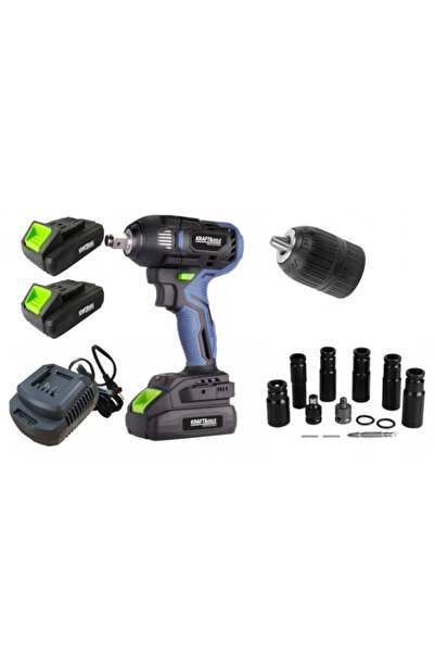 Kraft&dele Kd3408 Set Cheie de Impact Fără Fir 21V