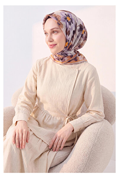 Silk Home وشاح ناعم بلون فلور تابا