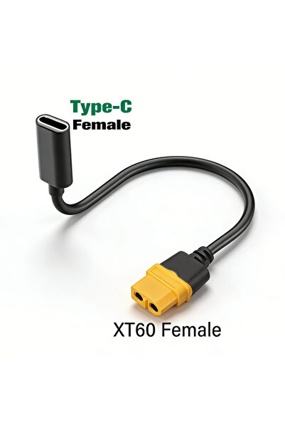 Choice C to XT60 15cm Type-C to XT60 Charging Cable PD 100W 20V/5A USB-C to X...