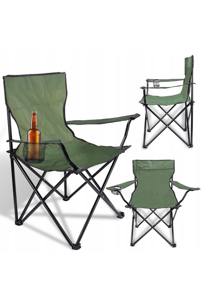 Heckermann Scaun de pescuit, scaun de camping pentru exterior, fotoliu mare p...