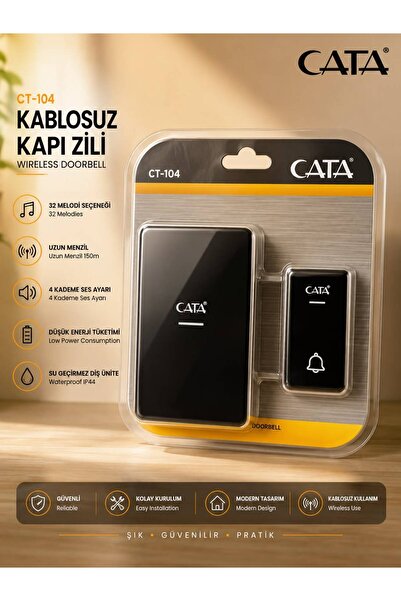 Cata CT-104 KABLOSUZ KAPI ZİLİ