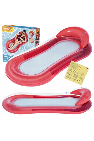 Stator Saltea gonflabilă pentru piscină cu plasă tip hamac 160 X 84 Bestway 4...