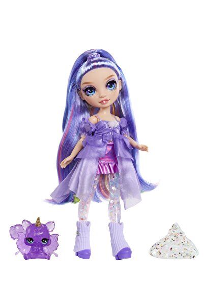Rainbow High Sclipiri curcubeu cu slime violet LALKA Z SLIME I BROKATEM