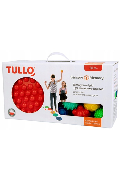 TULLO Discuri Senzoriale - Joc de Memorie Tactilă