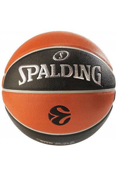 SPALDING Minge de baschet TF500 7 Euroliga pentru sală și piele de vacă